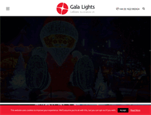 Tablet Screenshot of galalights.com